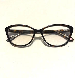 Lulu Guinness Tortoise Shell Cat-Eye Glasses Frame Only LG 94 Chic Wear Stylish - Picture 1 of 7