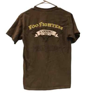 Vintage 2006 Foo Fighters Acoustic Tour Skin And Bones Licensed T-Shirt Sz S - Picture 1 of 7