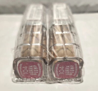 2 Pack LOREAL #104 GUAVA PLUMP AND SHINE LIPSTICK Brand New, FAST FREE SHIP - Image 1 of 2