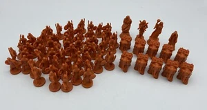 2004 RISK GodStorm Replacement Parts - Reddish Brown - Soldiers; Elephants; Gods - Picture 1 of 4