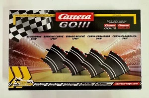 Carrera 61611 GO!! GOPlus!! Kurve 1/45° (4teilig) - Picture 1 of 2