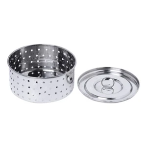 Round Shape Stainless Steel Paneer/Tofu Press Mould Maker (750 ML) - Picture 1 of 3