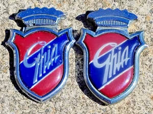 Vintage Ford Ghia Badge emblems from Ford Granada 1970's - Picture 1 of 12
