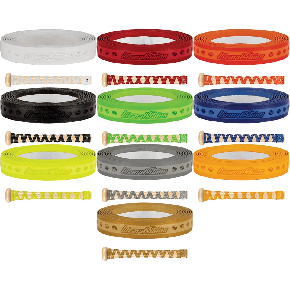 Lizard Skins DSP Ultra X Bat Grip - Cinta de bate de madera de béisbol sólida de 0,5 mm de grosor Foto 1 de 1