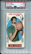 1969 Topps Basketball 25 Lew Alcindor Kareem Abdul-Jabbar Rookie Card RC PSA 4