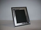 Vintage ART DECO Reverse Painted Picture Frame 1930s Black and Silver
