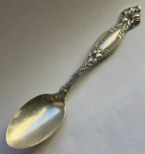 Teelöffel "SIMPSON, HALL & MILLER" STERLINGSILBER "FRONTENAC" - Bild 1 von 6