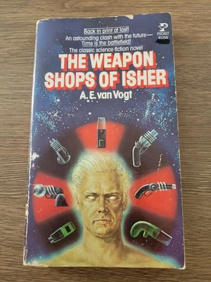 The Weapon Shops of Isher by A.E. van Vogt (1977 Pocket Book paperback) - Image 1 of 3