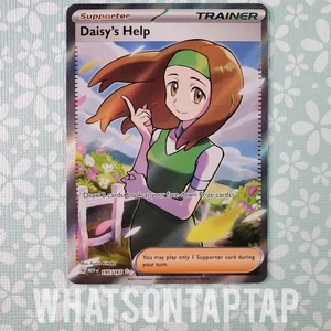 Pokemon Karte Gänseblümchen Hilfe 195/165 Secret Rare Scharlachrot Violett Pokemon 151 LP - Bild 1 von 2