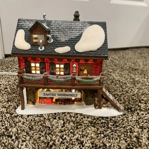 Reparto 56 Polo Nord Serie Falegnameria di Babbo Natale #56286.     925 - Foto 1 di 8