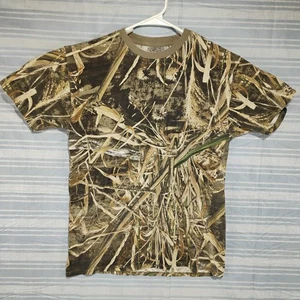 Realtree Max-5 Camo 100% Cotton Men's T-Shirt Size M Short Sleeve Comfort Soft - Picture 1 of 5