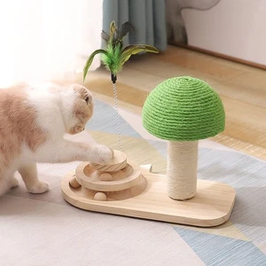 Durable Cat Scratching Post Sisal Ball Pet Climb Furniture Accessories - Picture 1 of 11