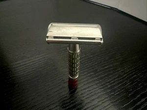 Vintage Gillette Red Tip Super Speed Rasierhobel / B4 1956 - Bild 1 von 23