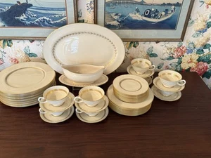 Lenox Imperial China P338 Dinnerware 50 piece Set See Descr - Picture 1 of 8