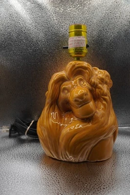Lámpara de mesa vintage Disney Rey León Ceremic Mufasa Simba años 90 Foto 1 de 4