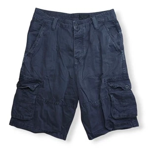 AllSaints Cargo Shorts Mens Size 30W Blue Regular Fit Cargo Style Shorts - Picture 1 of 16