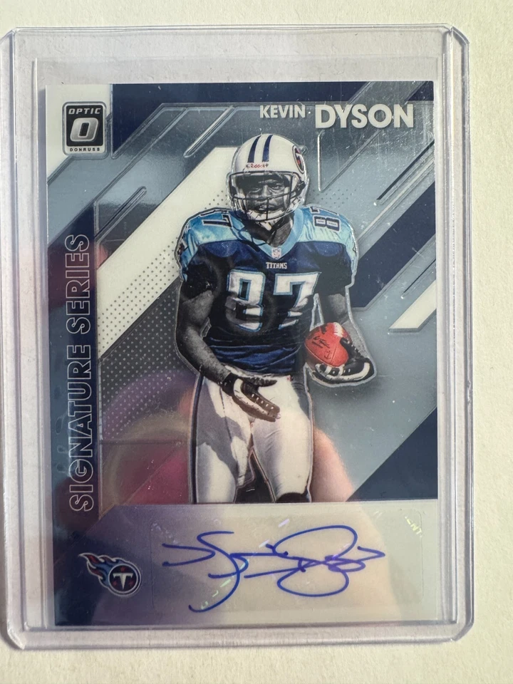 K285,353 - 2020 Donruss Optic Signature Series #19 Kevin Dyson Auto - Image 1 of 1