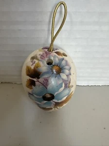 Topf Pourri Pomander Ei Landhaus Blumen Vintage Keramik Lowndes Pateman England - Bild 1 von 5