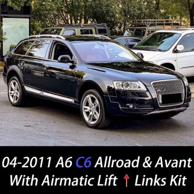 Kit de elevación de eslabones de elevación ajustables suspensión neumática todo terreno para Audi A6 C6 4F nivel Foto 1 de 4