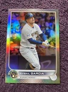 AVISAIL GARCIA 2022 TOPPS RAINBOW SILVER FOIL PARALLEL