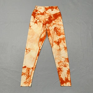 Balance Athletica Leggings Damen mittelorange Krawatte gefärbt sportliches Training - Bild 1 von 10