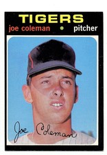 1971 TOPPS DETROIT TIGERS JOE COLEMAN #403 EXMT  