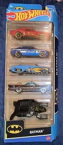 2022 Hot Wheels DC BATMAN 5-PACK Diecast Set - Picture 1 of 10