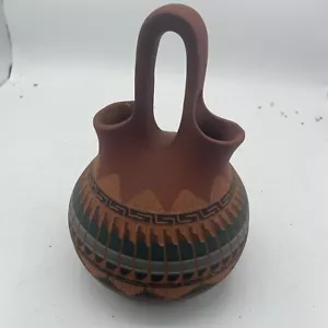 Vaso matrimonio Navajo firmato - Foto 1 di 2