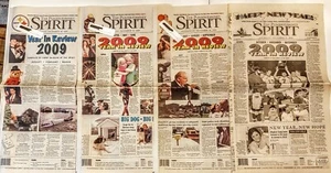 2009 Punxsutawney Spirit Zeitung Posten von 4 Ausgaben Jahresrückblick Murmeltiertag - Bild 1 von 2