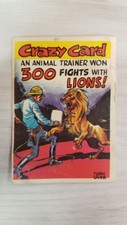 1961 TOPPS CRAZY CARD "AN ANIMAL TRAINER.." #19