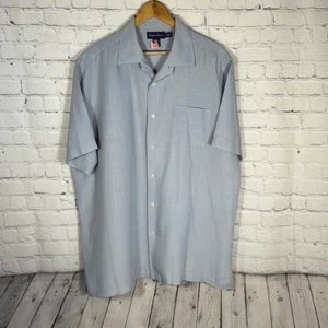 Purple Label Ralph Lauren Herren Leinen Hemd Button Down Hemd Made in Italy MÄNGEL - Bild 1 von 9