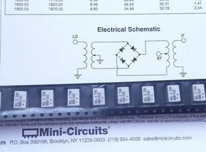 [2pcs] Mini Circuits (MCL)  RMS-11X+  Frequency Mixer  SMD  LO/RF 5-1900MHZ  - Picture 1 of 2