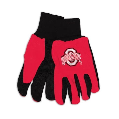 Ohio State Buckeyes 2 Tone Non-Slip Utility Gloves Cover