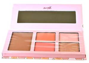 New Barry M Get Up And Glow Bronzer Blusher Highlighter Palette BBHP1