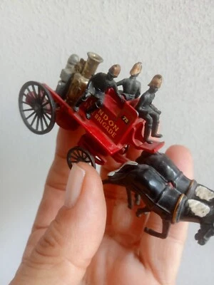 REAL RARE MATCHBOX MERRYWEATHER GREENWICH STEAM FIRE MODEL 1880 NO BOX - Immagine 1 di 4