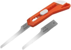 Mini couteau de modélisation scie à main avec 2 pièces lames artisanales MS056
