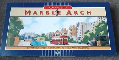 VINTAGE MARBLE ARCH BOARD GAME PARKER 1985 100% COMPLETE EXCELLENT CONDITION - Image 1 of 4