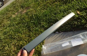 2001-2003 BMW E39 BUMPER MOULDING LICENSE DELETE TRIM 540i 525i 530i 525 530 540 - Picture 1 of 2