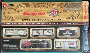 Vtg Life-Like HO Scale Snap-On Tools 85th Anniversary Train Set 2005 Railroad - Picture 1 of 14