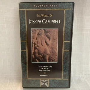 The World of Joseph Campbell: Volume 1 (VHS Tape) Transformations of Myth - Picture 1 of 6