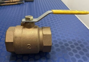 2" Full Port TGM MESSING KUGELHAHN INNENGEWINDE 60OG 105 WOS Neu - Bild 1 von 6