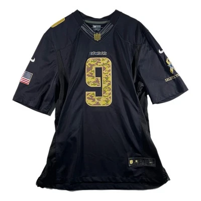 Camiseta de fútbol americano Nike para hombre Tony Romo Salute To Service Dallas Cowboys rara (XL) Foto 1 de 4