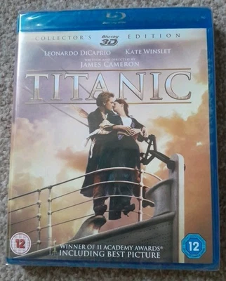 Titanic Collector's Edition Blu-ray 3D - New & Sealed (Not for Resale Edition) - Image 1 of 2