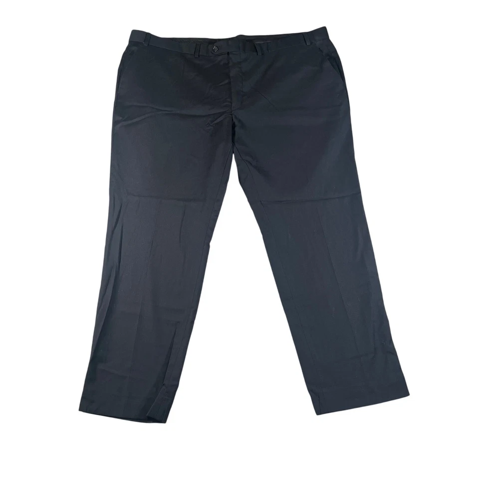 Lauren Ralph Lauren Mens Dress Pants Size 44W 30L Black Formal Wool Stretch - Image 1 of 4