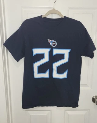 Derrick Henry #22 Size Medium Youth T-shirt - Tennessee Titans -  Blue - Imagem 1 de 4