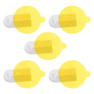 5pcs Watch Glass Screen Protectors 20mm HD High Definition Protective Film - Photo 1 sur 8