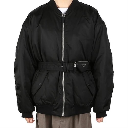 Giacca Bomber Prada Cintura Nylon 64291565