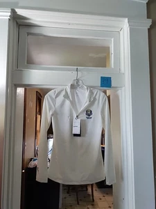 Women's XS Ryder Cup Whistling Straits Golf 3/4 Zip Sweatshirt - Picture 1 of 5