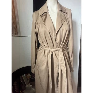 Vintage gap khaki, trenchcoat, lightweight, preppy, swing jacket small - Picture 1 of 4