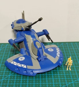RARE STAR WARS Micro Galaxy Squadron AAT BATTLE TANK CHASE 1 OF 5000 #0176 LOOSE - Picture 1 of 11